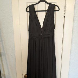 Lulu's Heavenly Hues Black Maxi Dress